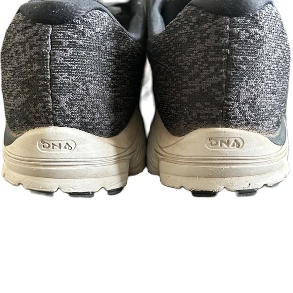 Brooks Anthem 2 Black Grey Running Sneakers Shoes Mens Size 10 - Picture 4 of 9